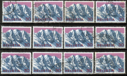 Switzerland / Helvetia / Schweiz / Suisse 1970 ⁕ Alps / Mount Piz Palü Mi.931 ⁕ 12v Used - Used Stamps