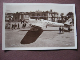 CPA PHOTO AVIATION AVION Monoplan TRAIT D'UNION Dewoitine D 33 ANIMEE Record Du Monde 10500 Kms Pilotes DORET ET LE BRIX - 1919-1938: Entre Guerres