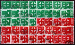 Switzerland / Helvetia / Schweiz / Suisse 1964 ⁕ Expo - Lausanne Mi.782 & Mi.783 ⁕ 40v Used - Used Stamps