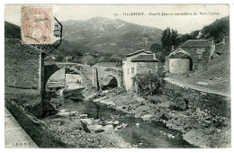 48 - B3337CPA - VILLEFORT - Pont Saint Jean Et Contreforts Du Mont Lozère - Assez Bon état - LOZERE - Villefort