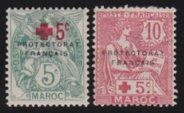 Maroc   .  Y&T   .    59/60    .      *    .    Neuf Avec Gomme - Unused Stamps