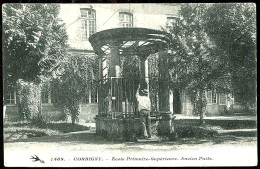 58 - B2221CPA - CORBIGNY - Ecolé Primaire Supérieure - Ancien Puits - Parfait état - NIEVRE - Corbigny