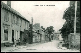 60 - B2034CPA - FROISSY - Rue De Breteuil (café De La Gare) - Parfait état - OISE - Froissy