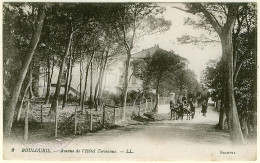 83 - B935CPA - BOULOURIS - Avenue De L'Hotel  Terminus - Très Bon état - VAR - Boulouris