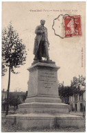 81 - B16731CPA - GRAULHET - Statue Amiral Jaures - Très Bon état - TARN - Graulhet