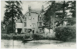 18 - B7989CPA - LÉRÉ - Château De Villatte - Le Parc - La Piece  D'eau - Parfait état - CHER - Lere