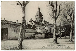 23 - B6949CPA - CHAMBON SUR VOUEIZE - Son église - Bon état - CREUSE - Chambon Sur Voueize