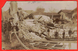 33 - T29247CPA - CADILLAC - Carte Photo - Catastrophe  Septembre 1905 - Photo Hamiaux - Bon état - GIRONDE - Cadillac