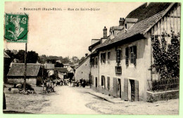 90 - B28709CPA - BEAUCOURT - Rue De Saint-Dizier - Très Bon état - TERRITOIRE DE BELFORT - Beaucourt