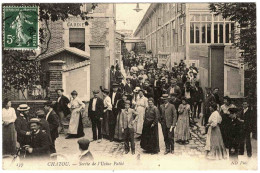 78 - T25630CPA - CHATOU - Sortie De L' Usine Pathé - DISQUE - Très Bon état - YVELINES - Chatou