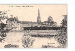 SAINT SAVIN - Le Château Et L'Eglise - Très Bon état - Saint Savin