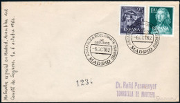 Madrid - Edi O 1329 - Mat Gomis 699 "Madrid - Prudencia - 6/Oct./62 - Asamblea De P. De Comité Europeo" - Lettres & Documents
