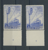 Ch De Fer. 263 **  ++ Planches 1 & 2 Postfris - ....-1960