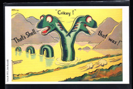 MONSTRE DU LOCH NESS - LOCH NESS MONSTER - NESSIE SCOTLAND - L7 - Fairy Tales, Popular Stories & Legends