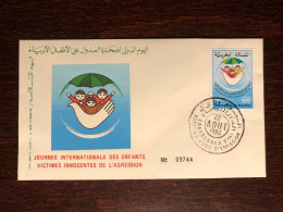 MAROC MOROCCO FDC COVER 1984 YEAR PEDIATRICS CHILD HEALTH MEDICINE STAMPS - Marruecos (1956-...)