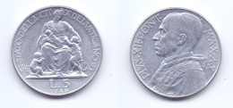 Vatican 5 Lire 1948 - Vaticano