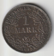 DEUTSCHES REICH 1915 E: 1 Mark, Silver, KM 14 - 1 Mark