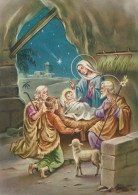 Jungfrau Maria Madonna Jesuskind Weihnachten Religion Vintage Ansichtskarte Postkarte CPSM #PBB803.DE - Jungfräuliche Marie Und Madona