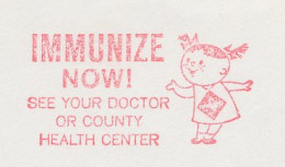 Meter Cut USA 1965 Immunize Now - Other & Unclassified