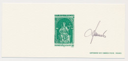 France 1999 - Epreuve / Proof Signed By Engraver Richard I Of England - Richard The Lionheart - Autres & Non Classés