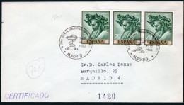 Madrid - Edi O 1500 - Mat Gomis 725 "Madrid 6/5/63 - II Conv. Bienal Industrias Farmacéutica" - Storia Postale