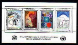 100 X UNO WIEN BLOCK 3 POSTFRISCH(MINT) 40 JAHRE WFUNA 1986 GEMÄLDE - Blocks & Kleinbögen