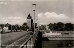 Hameln A D Weser, Neue Weserbrücke Und Münster - Hameln (Pyrmont)