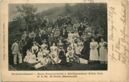 St. Gallen Steiermark - Hochzeitschiessen 1898 - Liezen