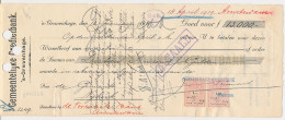 Plakzegel 2.50 / 4.- Den 19.. - Wisselbrief Den Haag 1919 - Fiscaux