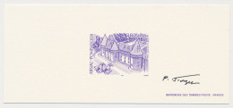 France 1999 - Epreuve / Proof Signed By Engraver Castle Arnac Pompadour - Schlösser U. Burgen