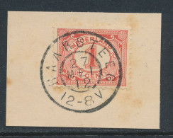 Grootrondstempel Haarsteeg 1912 - Poststempels/ Marcofilie