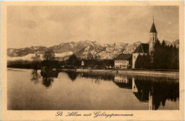 Der Ammersee, Diessen, St.Alban Mit Gebirgspanorama - Diessen