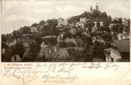 Blankenese, J.W. Krögers Hotel, Blick Nach Dem Süllberg - Blankenese