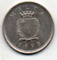 2 Cents 1998 - Malte