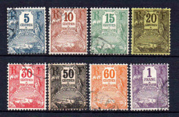 Guadeloupe  - 1904 -  Tb Taxe N° 15 à 22 - Oblitéré - Used - Postage Due