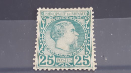 REF A563  MONACO NEUF* N°6 VALEUR 1020 EUROS SIGNE BRUN - Unused Stamps