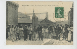 GUERVILLE - Usine Des Ciments Français - Sortie Des Ouvriers - Guerville