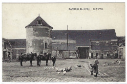 MANDRES (94) - La Ferme (vue Intérieure) - Ed. Thibault, Mandres - Mandres Les Roses