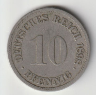 DEUTSCHES REICH 1898 F: 10 Pfennig, KM 12 - 10 Pfennig