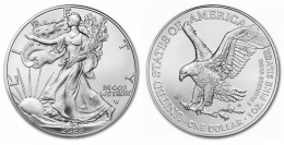 ETATS-UNIS . 1 DOLLAR . 1 ONCE D'ARGENT . SILVER EAGLE . 2023 . - 2007-…: Presidents