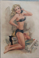 Pin Up Telephone Lady - Pin-Ups