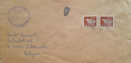 Brief Van De 3Controller Philatelic Section GPO Dublin/ Paar Nr 348 ( Yv ) - Brieven En Documenten