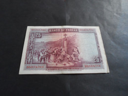 Billet De 25 Pesetas 1928 Espagne - 1-2-5-25 Pesetas