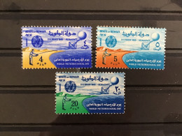 Kuwait 1965 World Meterological Day Mint SG 270-2 Mi 269-71 - Kuwait