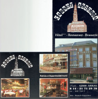 Ancien Dépliant Et CP Non Circulée Sur L'Hôtel-Restaurant Carnot Astoria, Arras( France) - Vers 1990 - Tourism Brochures