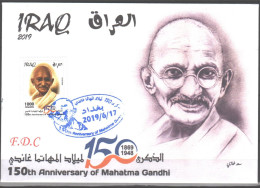 IRAQ-FDC150th ANNIVERSARY OF MAHATMA GANDHI 2019 - Irak