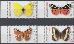 D,Bund Mi.Nr. 2500-03 Wohlfahrt 2005, Schmetterlinge (4 Werte) - Altri & Non Classificati