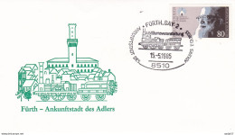 Germany Deutschland 150 Jahre Eisenbahnen Fürth.Bay 15-05-1985 - Treni