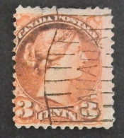 CANADA YT 30a OBLITERE "REINE VICTORIA" ANNÉES 1870/1893 - Used Stamps
