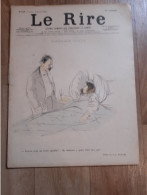 Journal Humoristique - Le Rire N°113 -   Annee 1897 - Dessin De Jl Forain - J Depaquit - 1850 - 1899